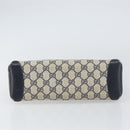 GUCCI GG Supreme Shoulder Bag PVC Navy Gold 001 085 1368 Auth 158804-9