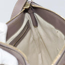 GUCCI GG Canvas Web Sherry Line Mayfair Bag Beige Gold 257065 Auth 158808-19