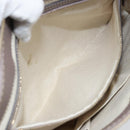 GUCCI GG Canvas Web Sherry Line Mayfair Bag Beige Gold 257065 Auth 158808-22