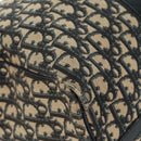 Christian Dior Trotter Canvas Boston Bag Navy Silver Auth 158811-15