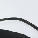 PRADA Shoulder Bag Nylon Black Silver Auth 158820-14