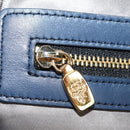 MCM Vicetos Logogram Backpack PVC Leather White Gold Auth 158824-28