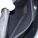 CHANEL Matelasse 30 Chain Shoulder Bag Enamel Black Gold CC Auth 158839-22