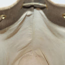 GUCCI GG Supreme Web Sherry Line Bag PVC Beige Gold 41 02 085 Auth 158845-17