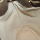 GUCCI GG Supreme Web Sherry Line Bag PVC Beige Gold 41 02 085 Auth 158845-18