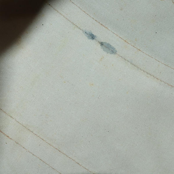 GUCCI GG Supreme Sherry Line Hand Bag PVC 2 Set Beige Navy Auth 158846