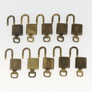 LOUIS VUITTON Padlock 10 Set Padlock metal Gold LV Auth 158848-8