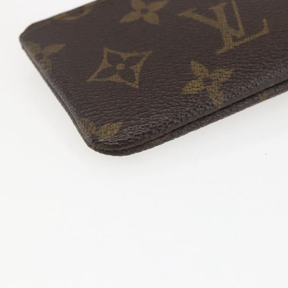 LOUIS VUITTON Monogram Pochette Cles Coin Purse M60033 LV Auth 158851