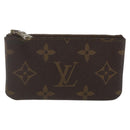 LOUIS VUITTON Monogram Pochette Cles Coin Purse M60033 LV Auth 158851-13