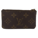 LOUIS VUITTON Monogram Pochette Cles Coin Purse M60033 LV Auth 158851-2