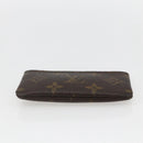 LOUIS VUITTON Monogram Pochette Cles Coin Purse M60033 LV Auth 158851-6
