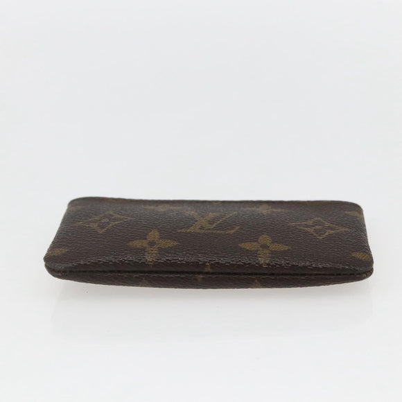 LOUIS VUITTON Monogram Pochette Cles Coin Purse M60033 LV Auth 158851