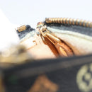 LOUIS VUITTON Multicolor Pochette Cles Coin Purse Black M13664 LV Auth 158853-12