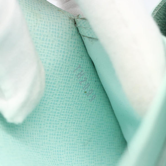 LOUIS VUITTON Multicolor Portefeuille Sarah Wallet White M93532 Auth 158855