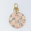 LOUIS VUITTON Damier Azur Porte Cre Taisienne Charm M61943 LV Auth 158856-2