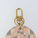LOUIS VUITTON Damier Azur Porte Cre Taisienne Charm M61943 LV Auth 158856-3