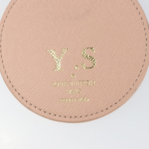 LOUIS VUITTON Damier Azur Porte Cre Taisienne Charm M61943 LV Auth 158856