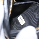 CHANEL Chain Matelasse Shoulder Bag Lamb Skin Black Gold CC Auth 158859V-10