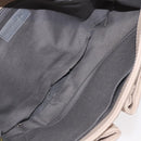 CHANEL Matelasse Chain Shoulder Bag Leather Beige CC Auth 158860-17