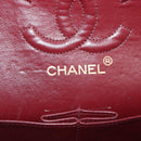 CHANEL Chain Double Flap Matelasse 23 Bag Lamb Skin Black Gold CC Auth 158862SM-29