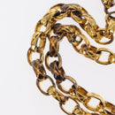 CHANEL Matelasse Chain Camelia Shoulder Bag Velor Black Gold CC Auth 158865V-9