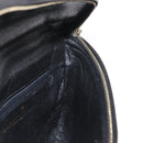 CHANEL Matelasse Waist bag Patent leather Black Gold CC Auth 158866SAV-18