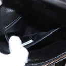 CHANEL Matelasse Waist bag Patent leather Black Gold CC Auth 158866SAV-21