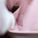 Christian Dior Diorissimo Bag Leather 2way Turquoise Blue Silver Auth 158870V-24