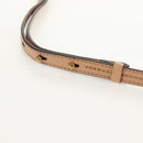 Chloe Nile Hand Bag Enamel 2way Beige Gold Auth 158874V-11