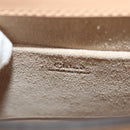 Chloe Nile Hand Bag Enamel 2way Beige Gold Auth 158874V-20