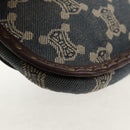 CELINE Paris Macadam Canvas Waist bag Blue Auth 158875V-13