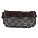 CELINE Paris Macadam Canvas Waist bag Blue Auth 158875V-3