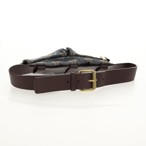 CELINE Paris Macadam Canvas Waist bag Blue Auth 158875V