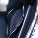 Christian Dior Trotter Canvas Saddle Waist bag Navy Gold Auth 158879SAM-20