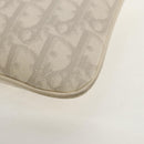 Christian Dior Trotter Romantic Shoulder Bag PVC White Silver Auth 158881V-16