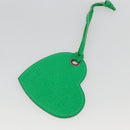 BALENCIAGA Luca Goal XS Shoulder Bag Leather Green Silver 671309 Auth 158884SAM-25