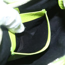 BALENCIAGA Luca Goal Mini Bag Leather Green Silver 695814 Auth 158885SAM-22