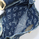 LOUIS VUITTON Monogram Denim Bum Bag Body Bag Blue M95347 LV Auth 158895SV-23