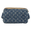 LOUIS VUITTON Monogram Denim Bum Bag Body Bag Blue M95347 LV Auth 158895SV-2