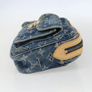 LOUIS VUITTON Monogram Denim Bum Bag Body Bag Blue M95347 LV Auth 158895SV-4