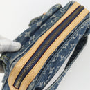 LOUIS VUITTON Monogram Denim Bum Bag Body Bag Blue M95347 LV Auth 158895SV-6
