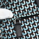 PRADA Rugzak Nylon Lichtblauw Zilver Auth 158915SAM-22