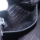 PRADA Backpack Nylon Light Blue Silver Auth 158915SAM-26