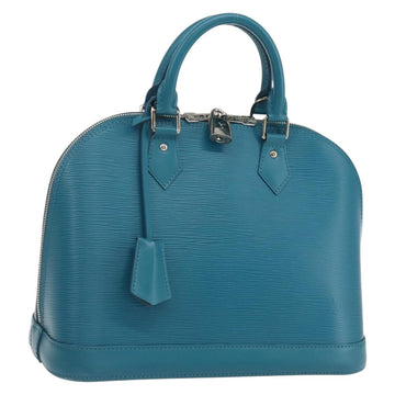 LOUIS VUITTON Epi Alma PM Hand Bag Cyan LV Auth 158917SAV