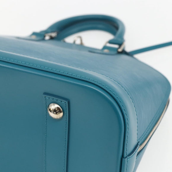LOUIS VUITTON Epi Alma PM Hand Bag Cyan LV Auth 158917SAV
