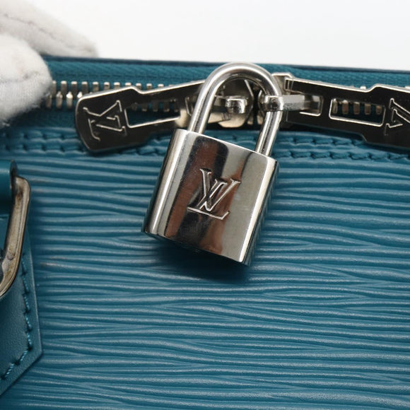 LOUIS VUITTON Epi Alma PM Hand Bag Cyan LV Auth 158917SAV