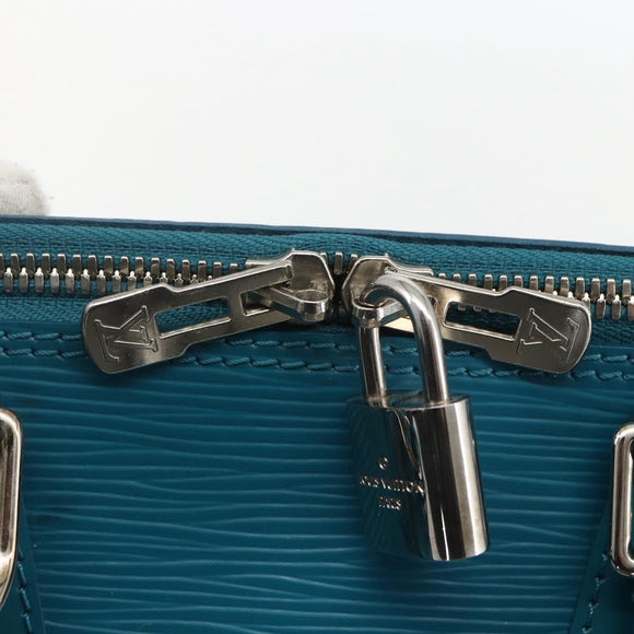 LOUIS VUITTON Epi Alma PM Hand Bag Cyan LV Auth 158917SAV