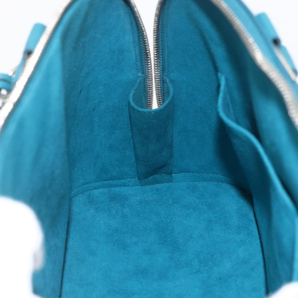 LOUIS VUITTON Epi Alma PM Hand Bag Cyan LV Auth 158917SAV