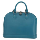 LOUIS VUITTON Epi Alma PM Hand Bag Cyan LV Auth 158917SAV-2