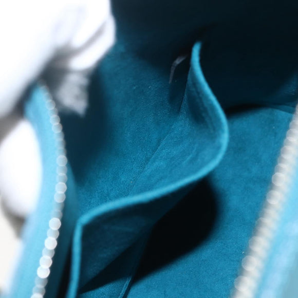LOUIS VUITTON Epi Alma PM Hand Bag Cyan LV Auth 158917SAV